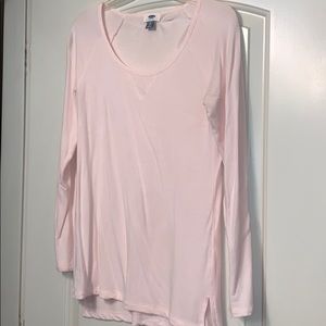 Old Navy Luxe Plush Knit Top in Pink